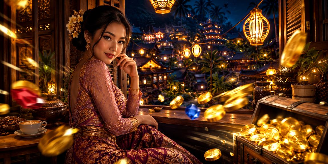 Pengguna menikmati platform betting sambil minum kopi di suasana santai Vietnam