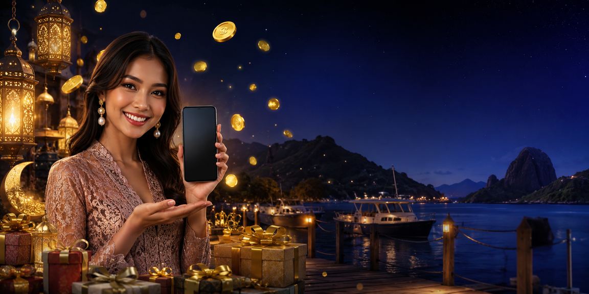 Pengguna mengakses cargototo lewat ponsel dengan tampilan casino modern